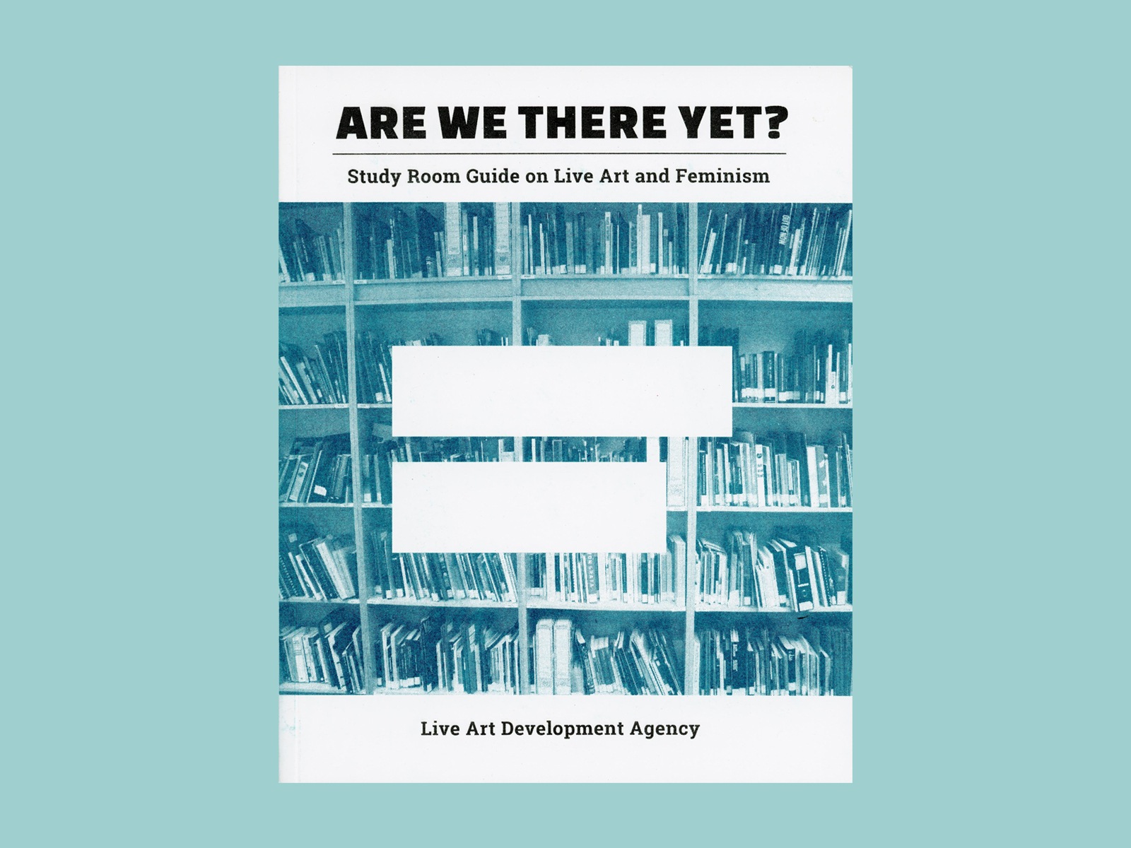 Cover of the Are We There Yet Study Guide on a blue blackground