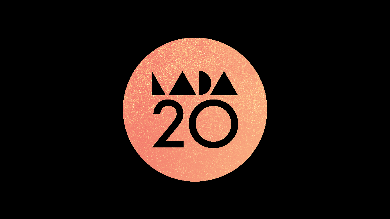 LADA logo on a glitzy orange background.