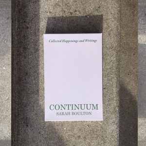 Continuum: Collected Happenings and Writings
