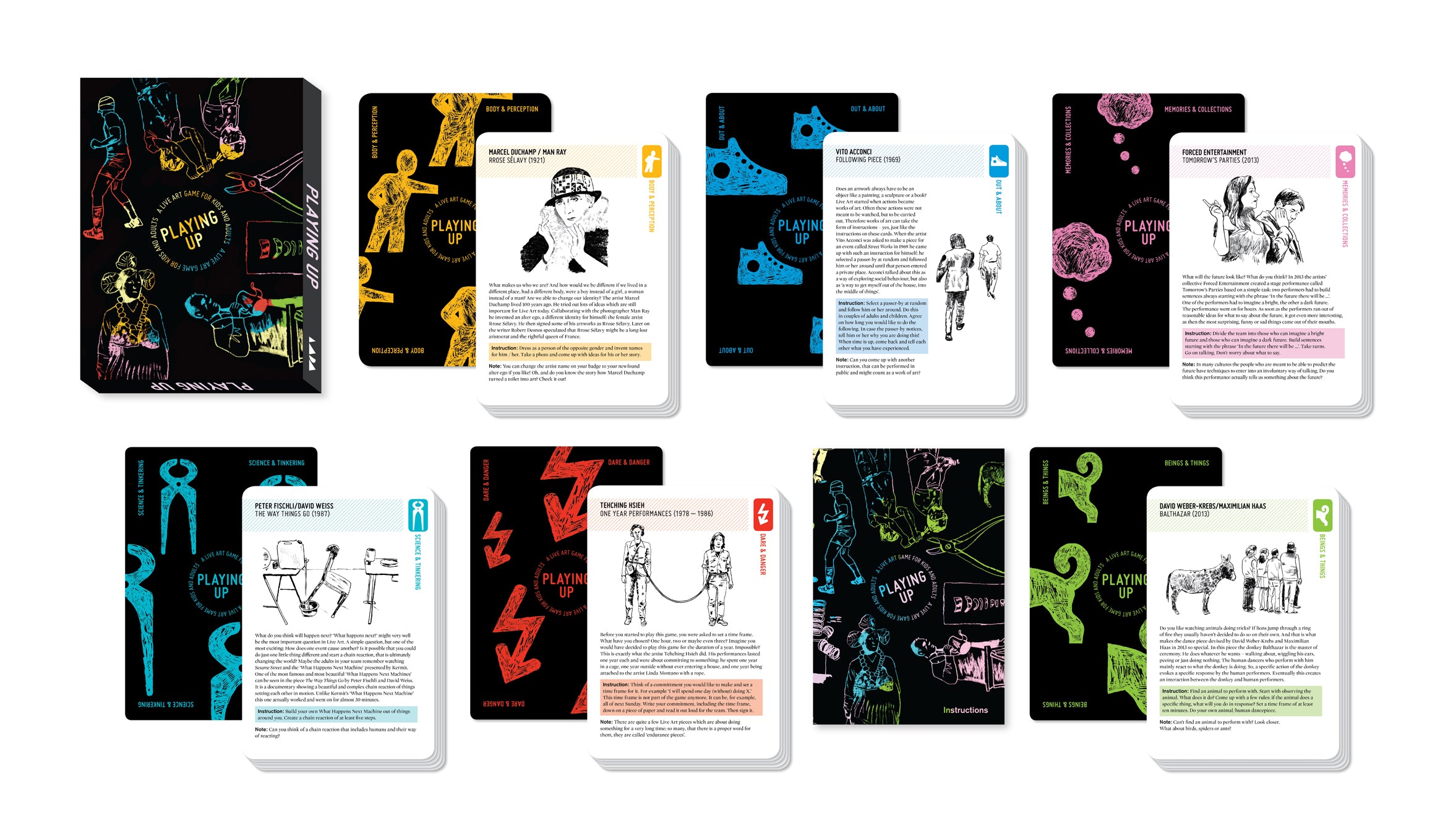 PLAYING UP: A Live Art Game for Kids and Adults (2nd Edition)