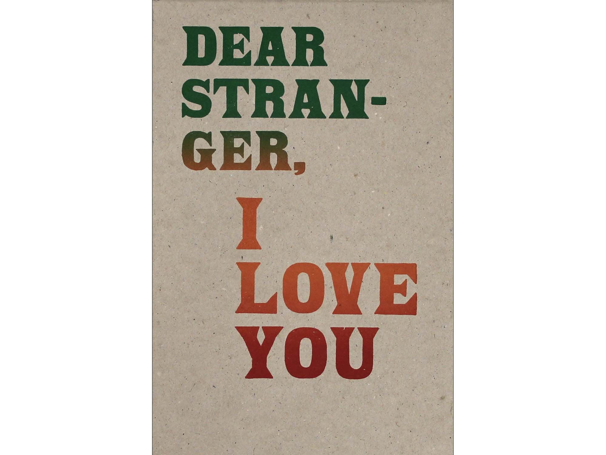 Dear Stranger, I love you: the ethics of community in Rajni Shah Projects' Glorious