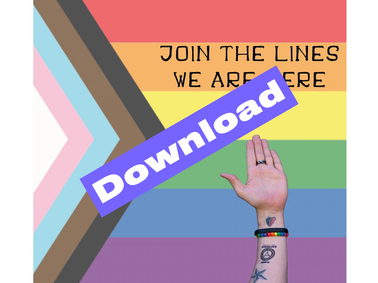 Join the Lines. We are Here. - Orlando Myxx