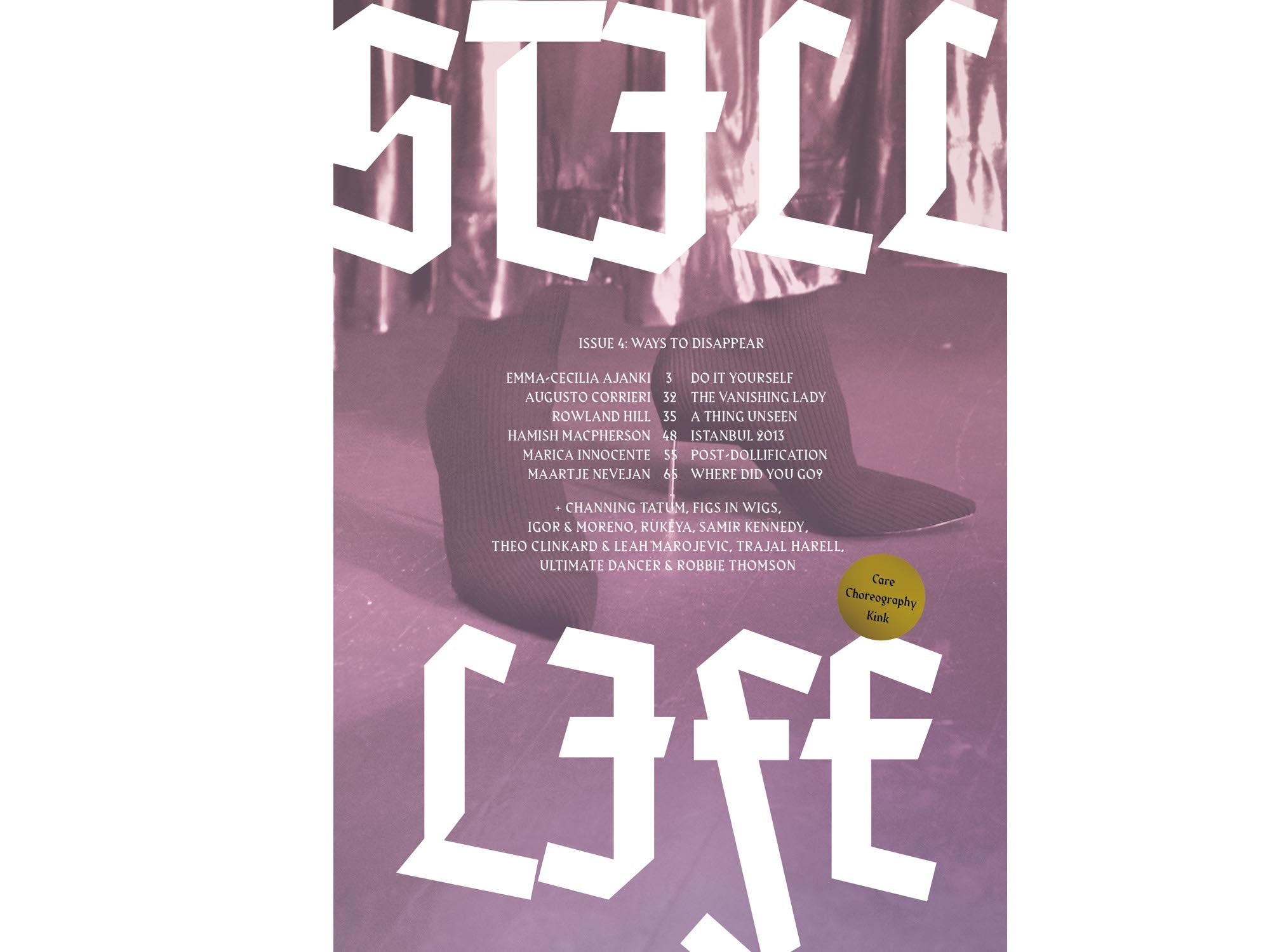 STILL LIFE Issue 4: Ways to Disappear