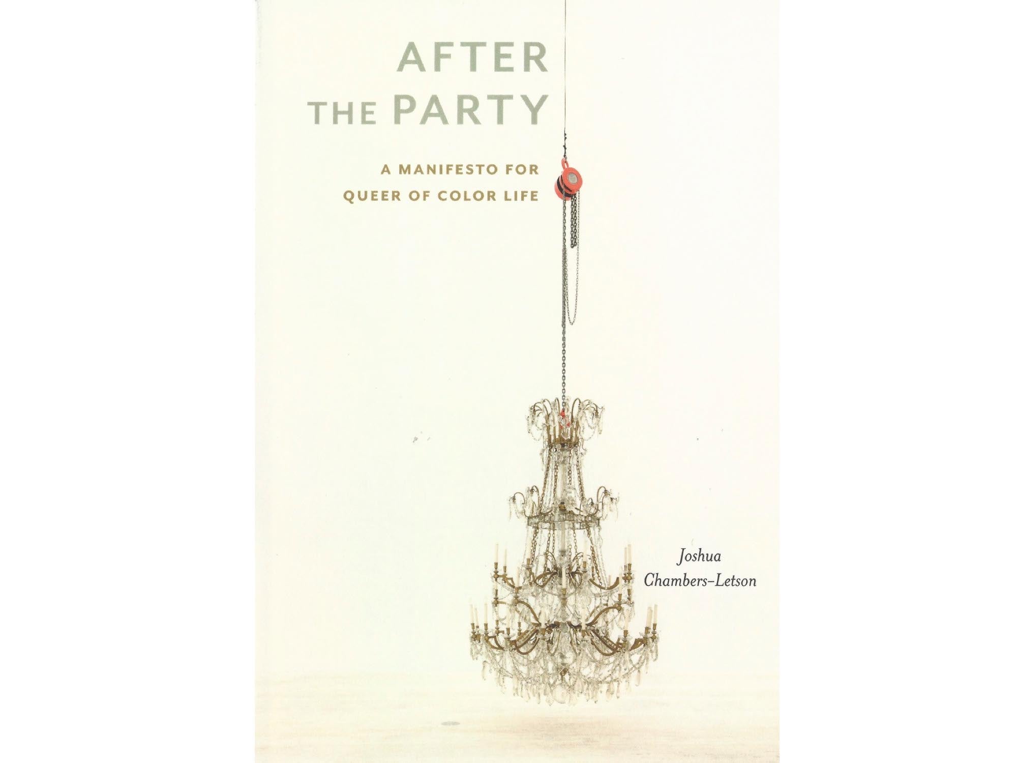 After the Party: A Manifesto for Queer of Color Life -Joshua Chambers-Letson