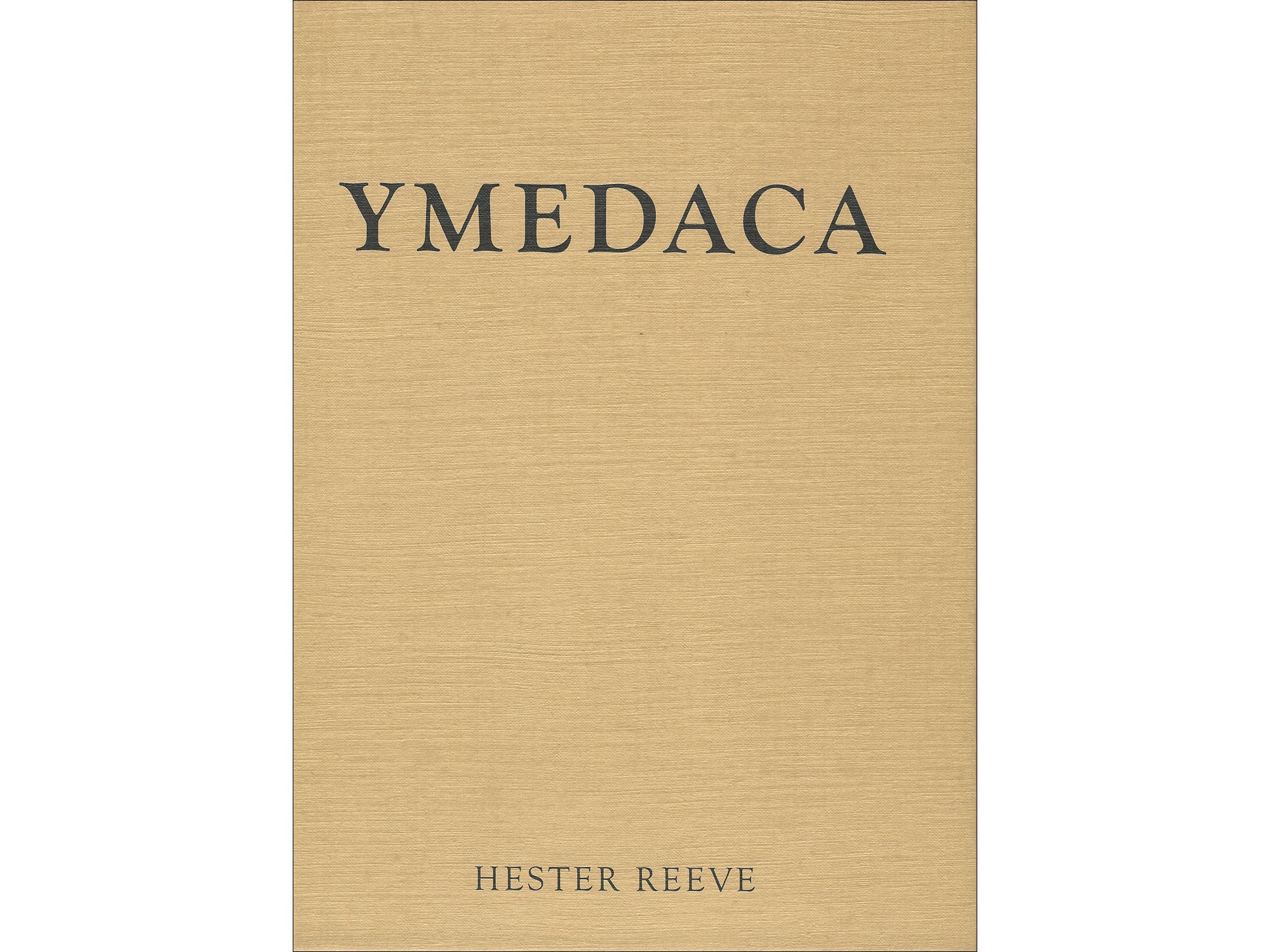 YMEDACA - Hester Reeve
