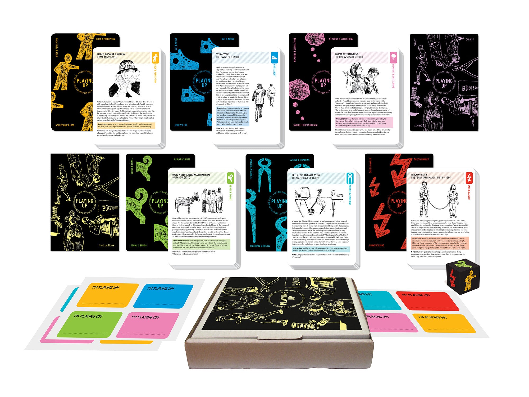 PLAYING UP: A Live Art Game for Kids and Adults (1st Edition) - Sibylle Peters