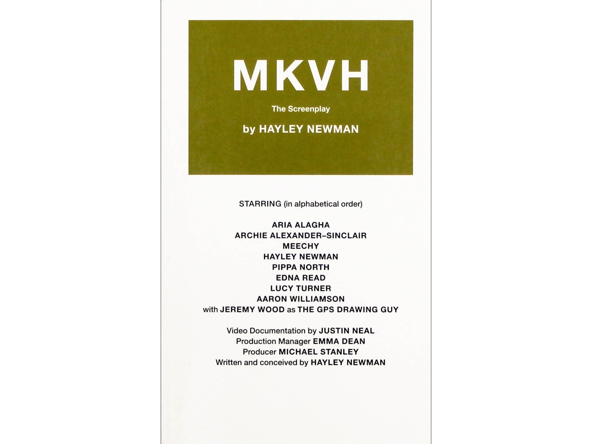 MKVH - Hayley Newman